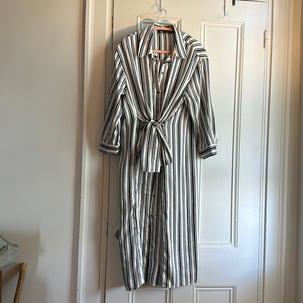 Button down shirt dress
